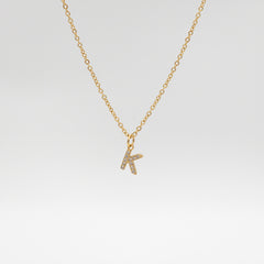 Initial Gold Necklace