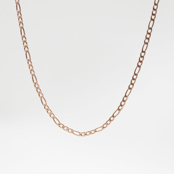 Figaro Rose Gold Necklace