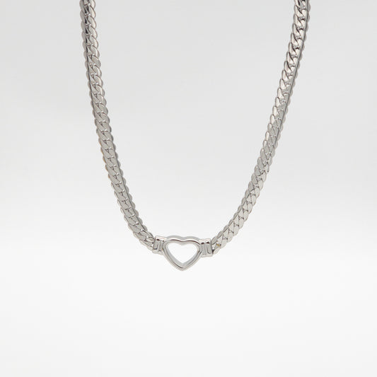 Tiffany Heart Silver Necklace