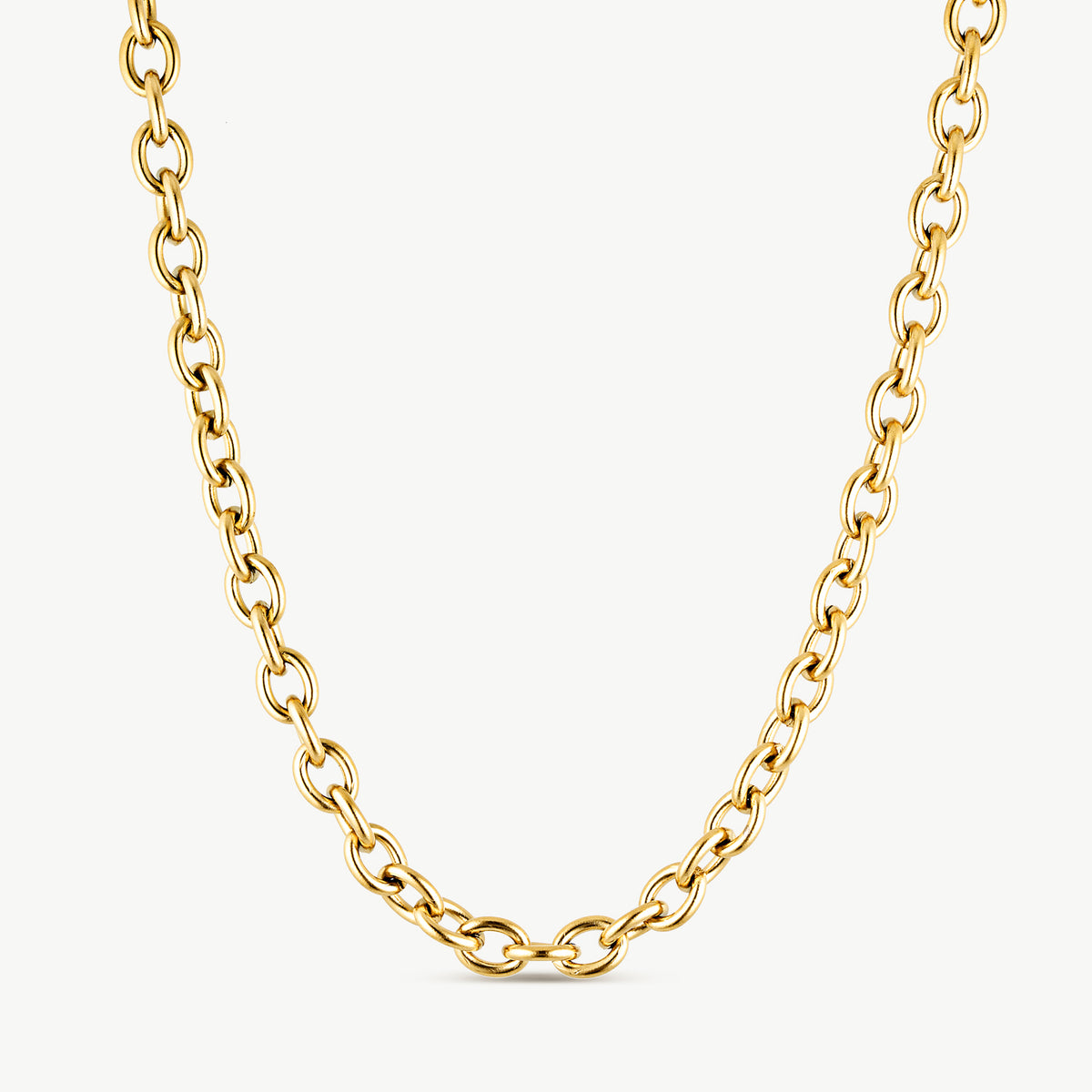 Rolo Gold Necklace