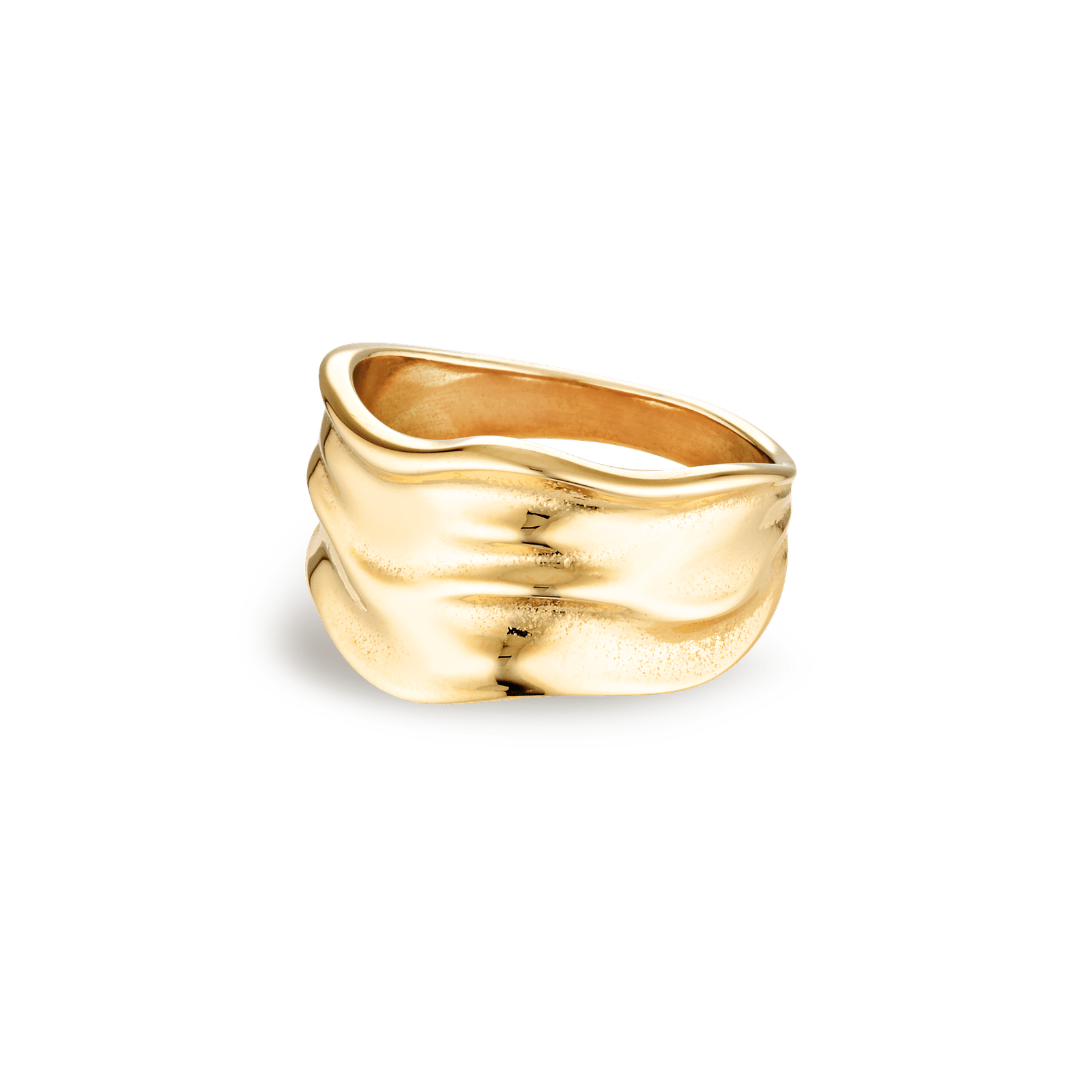 Sandy Gold Ring