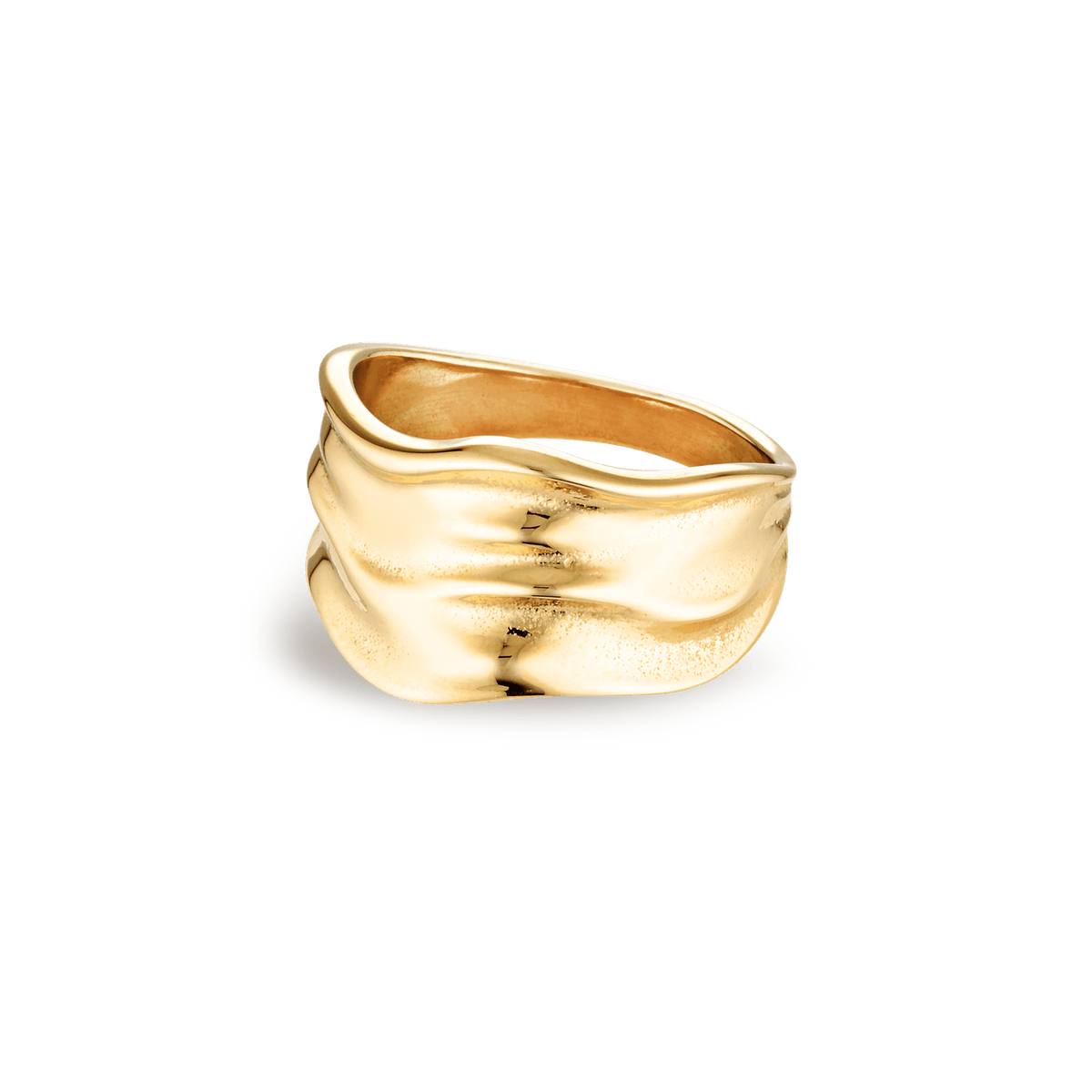 Sandy Gold Ring