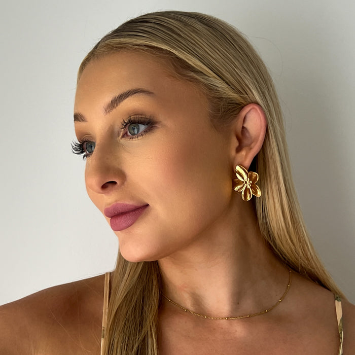 Bloom Gold Earrings